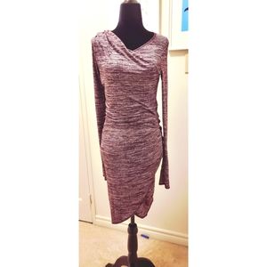 Aritzia Wilfred Free Klum Dress- Plum color